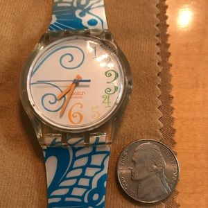 Swatch jelly in jelly watch